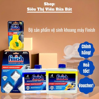 Sản phẩm vệ sinh khoang máy rửa bát Finish