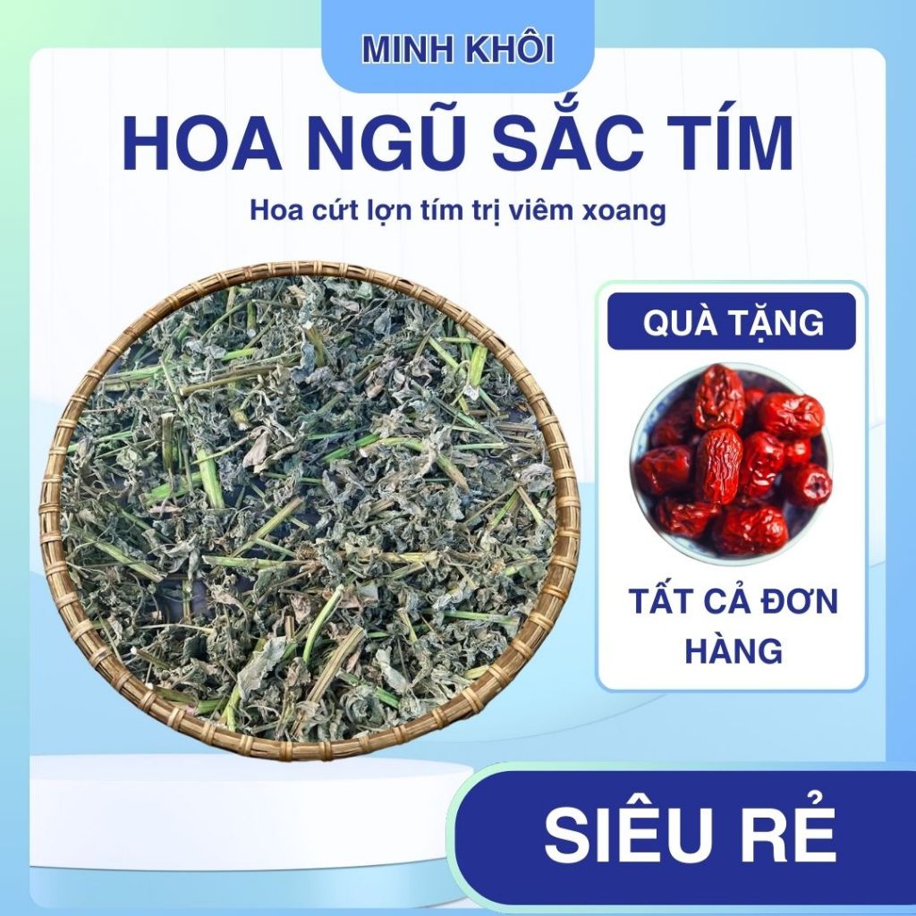 1kg cây cứt lợn khô (hoa ngũ sắc, cây cỏ hôi)