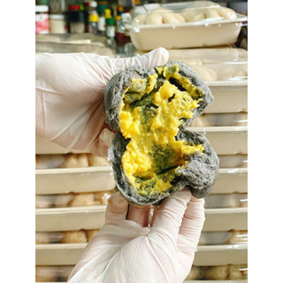   HOẢ TỐC HCM  Set 6 Bánh bao nguyên cám kim sa trứng muối 