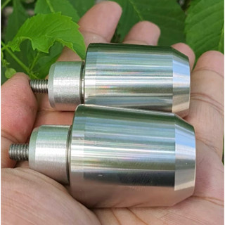 Gù tạ inox 304 ( cặp)  tặng kèm nhôm đóng gù giúp đầm tay láy ( trừ vario , vision ab đời mới không lắp được)