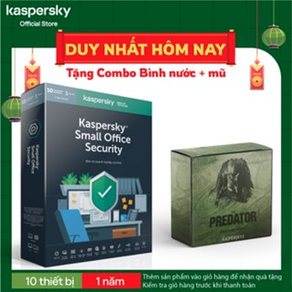 Phần mềm diệt virus cho doanh nghiệp nhỏ Kaspersky Small Office Security 10 PCs 10 Mobile 1 Server - Hàng chính hãng