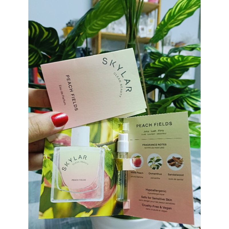 Vial mẫu thử skylar  Peach Fields Eau de Parfum 1,5ml