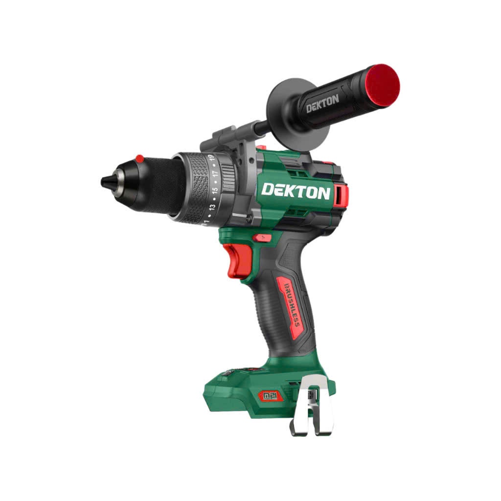 Máy Khoan Pin Rút Lõi 160N.m DEKTON M21-ID13160PRO - Brushless - Anti kickback Chân Pin Makita