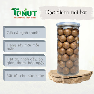 500g Hạt macca ĐăkLăk sấy nứt