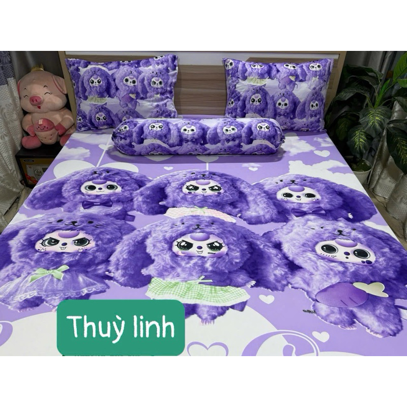 ga giường thun lạnh 3D Hàn Quốc