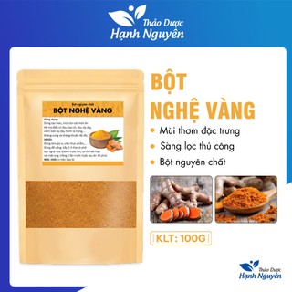 100g Bột Nghệ Vàng Nguyên Chất, hỗ trợ làm đẹp da mờ thâm, tốt cho tiêu hóa