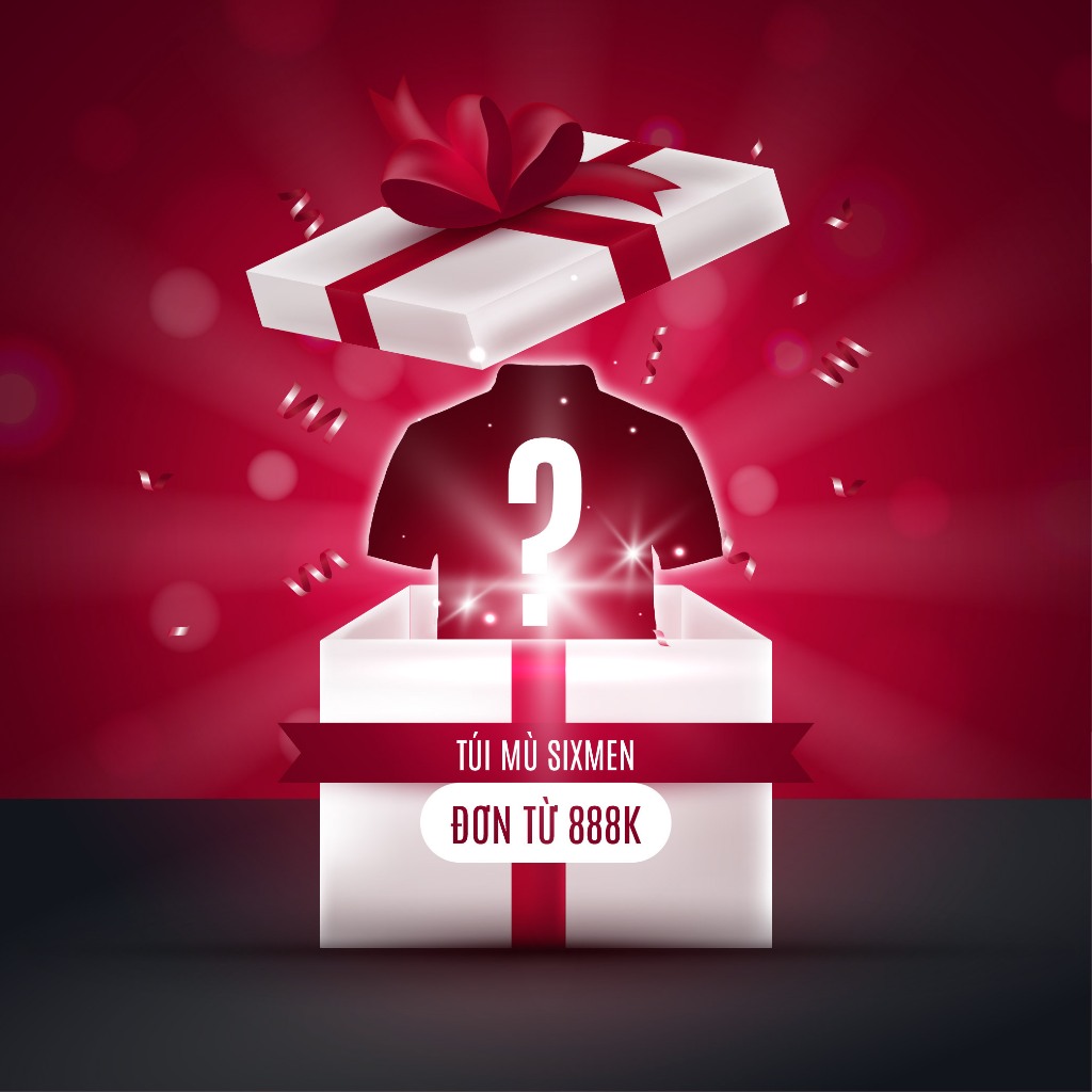 (QUÀ TẶNG) Túi mù Polo Premium may mắn random SIXMEN