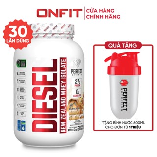 Diesel Whey New Zealand Whey Isolate 2Lbs (30 Servings), Chứng nhận Grass-Fed & Informed | PERFECT x ONFIT