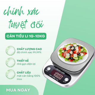 Cân Tiểu Ly Điện Tử 1g Đến 10kg – Cân Tiểu Ly Chính xác Dụng Cụ Cân Thực Phẩm Nhà Bếp