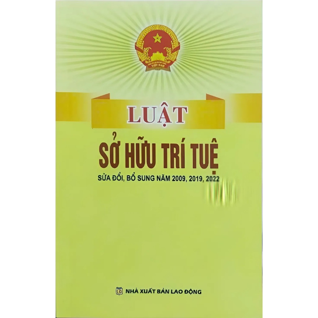 Sách - Luật sở hữu trí tuệ (Được sửa đổi, bổ xung 2009, 2019, 2022) - DH
