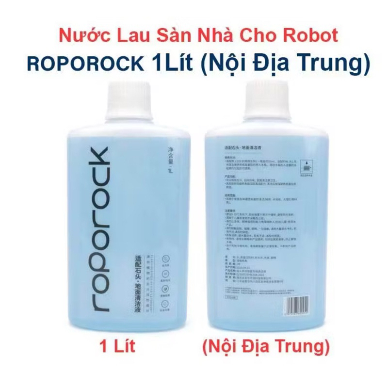 Nước lau sàn cho robot hút bụi và lau nhà Roboroc