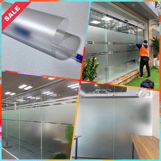  Giấy Dán Kính Mờ Chống Nhìn Trộm decal kính mờ văn phòng cát nhám dán cửa kính cửa sổ phòng ngủ 