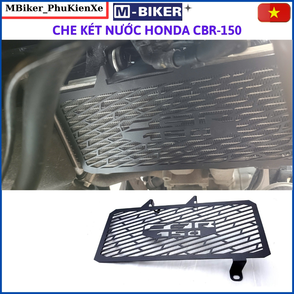 Bảo vệ két nước cbr150, che két nước cbr150, tản nhiệt két nước cbr150, phụ kiện xe cbr150, mbiker