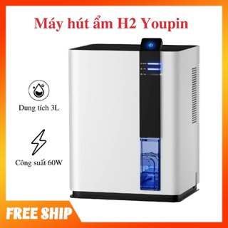Máy hút ẩm Xiaomi Youpin H2 3 lít ngắt tự động công suất 60W Lựa Chọn Ưu Việt Cho Ngày Nồm Ẩm