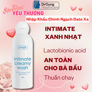 Bác Sĩ Cung Dung Dịch Vệ Sinh Phụ Nữ Ziaja Intimate with Lactobionic Acid - Dưỡng Ẩm, Khử Mùi 200ml