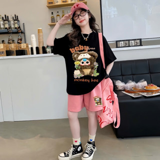 Set bộ quần áo bé gái, bộ baby three bé gái fom rộng chất vải cotton dày dặn mềm mịn cho bé 15-45kg