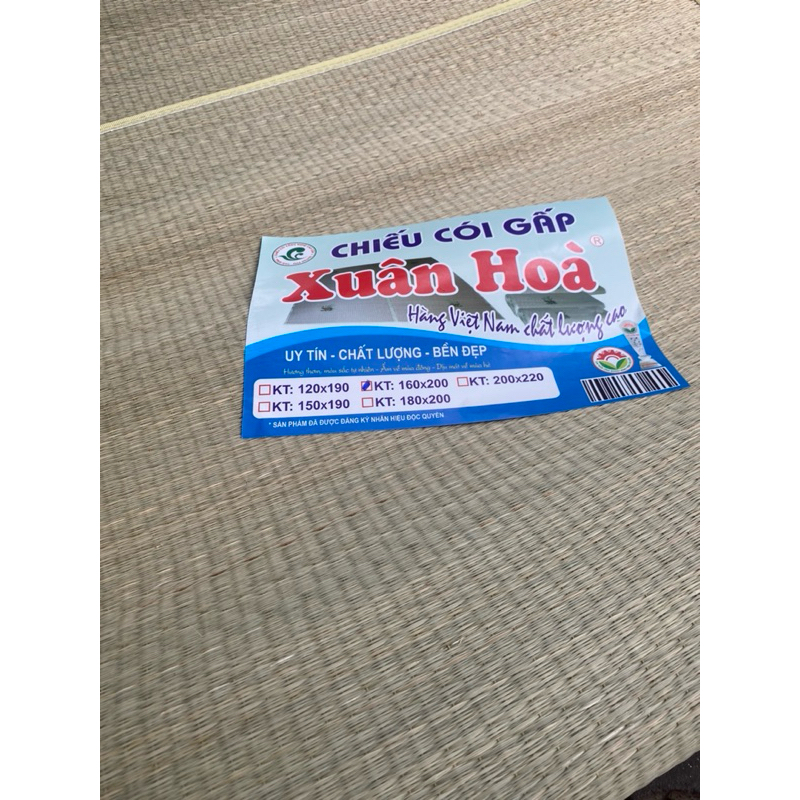 Chiếu cói Xuân Hoà xuất nhật