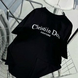 Áo phông Thêu Doir full hai mặt Chất cotton hai chiều Hottrend Nam Nữ dễ mặc Phối Đồ boy Phố