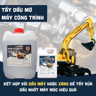  Dung Dịch Tẩy Dầu Mỡ Máy Xúc UNITECH V3 Dung Dịch Rửa Xe Không Chạm Tẩy Nhớt Cho Xe Tải Xe Cuốc 