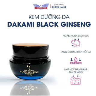 Kem sâm đen Dakami Hàn Quốc Black Ginseng chính hãng giảm nám mờ nếp nhăn 30g