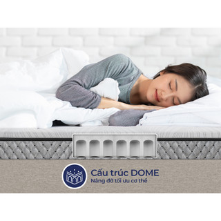 Đệm cao su thiên nhiên Liên Á L’adome Grey-Bảo hành 12 năm