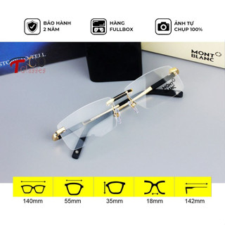 Gọng kính nam Mb0349 cận thị Nam, kính đọc sách viễn thị Khung Titan  - ống kính Polycabone chống vỡ ( Uvblue ) Japan