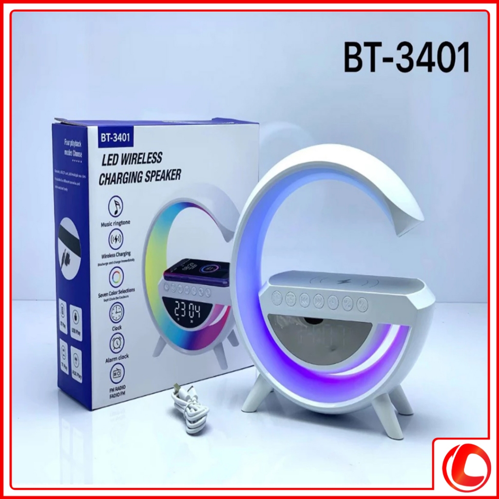 Loa Bluetooth BT-3401 Thông Minh Chữ G Có Sạc Không Dây | Chính Hãng | DLC