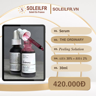Serum The Ordinary AHA 30% + BHA 2% Peeling solution