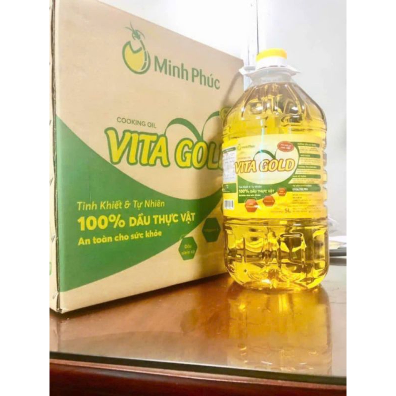 Dầu ăn vita gold can 9lít,dầu ăn goldwin can 4,5lít (4kg- 8kg)