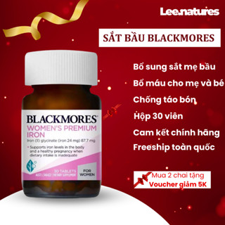 [Tặng Quà] Viên Sắt Bầu Blackmores – Tăng Cường Sắt Cho Bà Bầu – Chính Hãng – 30 Viên