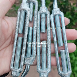 Tăng đơ dây cáp thép mạ, kéo căng dây cáp, chịu lực tốt [ Ø 8mm ]