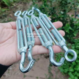 Tăng đơ dây cáp thép mạ, kéo căng dây cáp, chịu lực tốt [ Ø 8mm ]