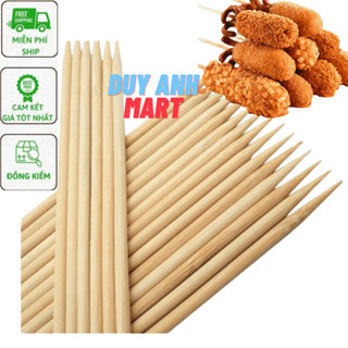 Que xiên, đũa tre [1kg, 500g] làm hotdog, nem lụi