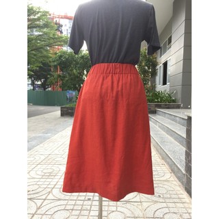 Rập mã 745 - chân váy midi