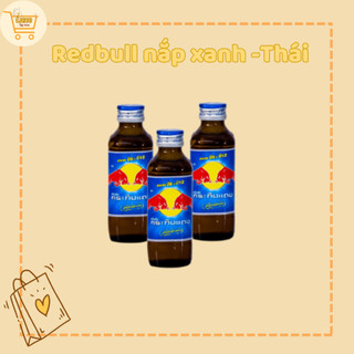  Nước Tăng Lực Bò Húc RedBull Xanh Hàng Chuẩn Thái Không Có Tiếng Việt 150ml - Lốc 10 chai 