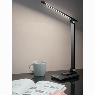 Đèn bàn học chống cận siêu sáng 10W điều chỉnh mức sáng và màu sắc gấp gọn mang đi SL058A