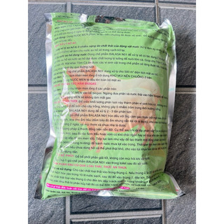 2 Kg Balasa No1, Men rắc chuồng gà, ủ phân, khử mùi hôi chuồng( Hàng chuẩn, đóng gói căng phồng)