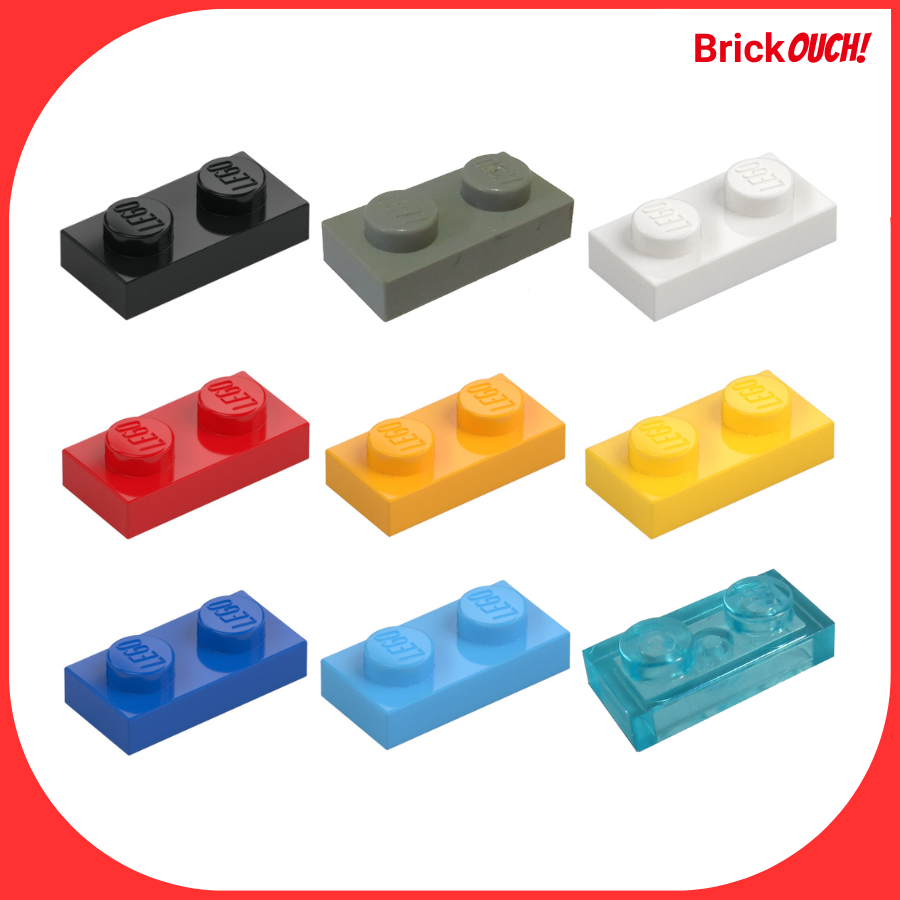 (1 cái) LEGO Plate 1 x 2 / Tấm 1x2 (3023 / 28653)
