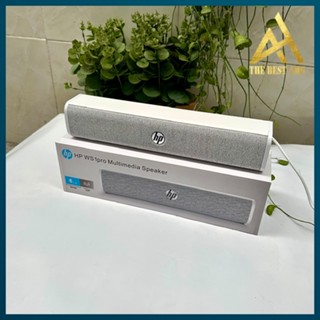 Loa Thanh Soundbar Bluetooth Loa Máy Tính Để Bàn PC Gaming Có Dây HP WS1 Pro Màu Trắng Bass Cực Mạnh Âm Thanh Hay