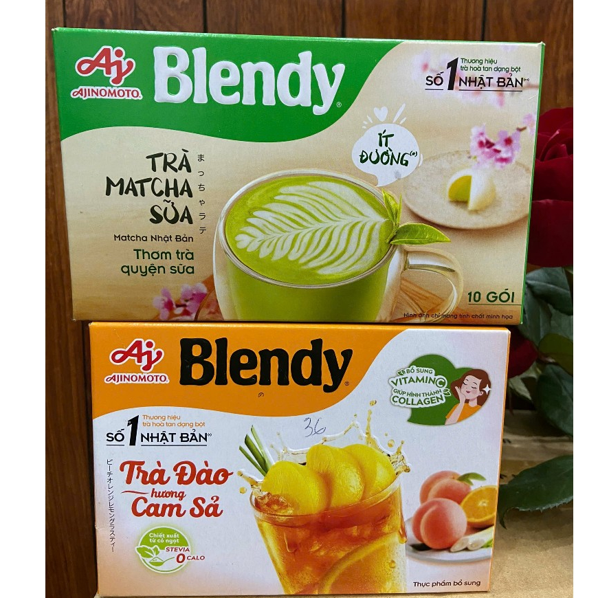 TRÀ MATCHA SỮA BLENDY 170G 10GÓI