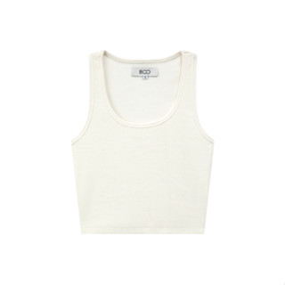 Áo Ba lỗ BOO cổ vuông cho nữ basic trơn dễ phối đồ essentials