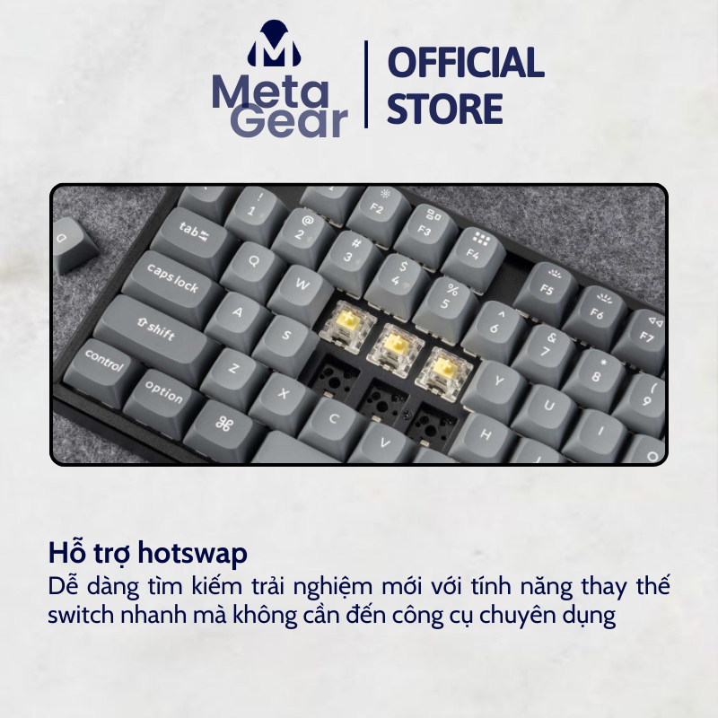 Bàn phím cơ Keychron K8 Max - Khung nhôm - 3 mode kết nối | BigBuy360 - bigbuy360.vn