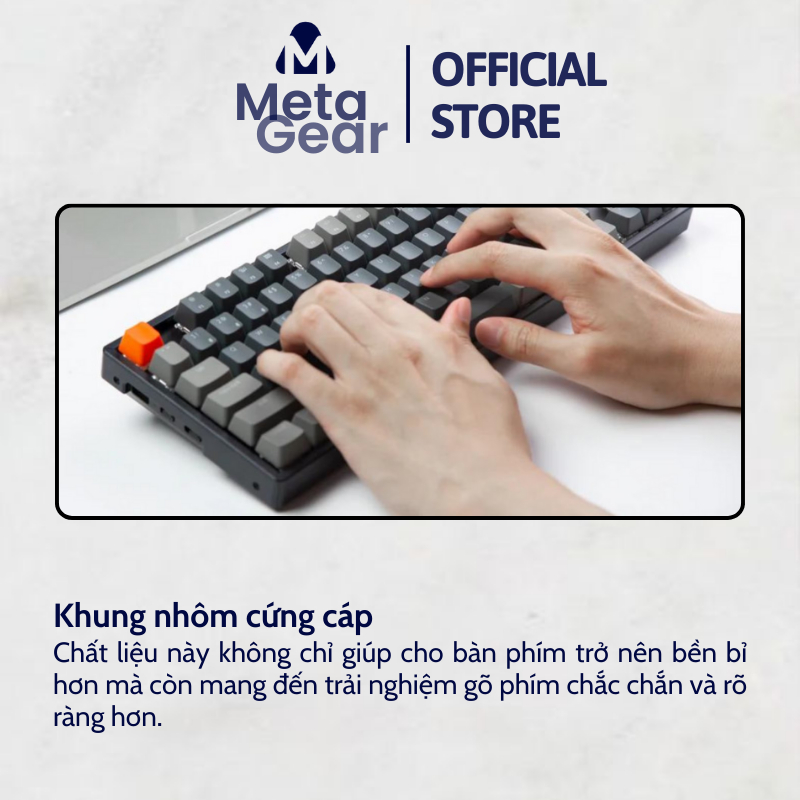 Bàn phím cơ Keychron K8 Max - Khung nhôm - 3 mode kết nối | BigBuy360 - bigbuy360.vn