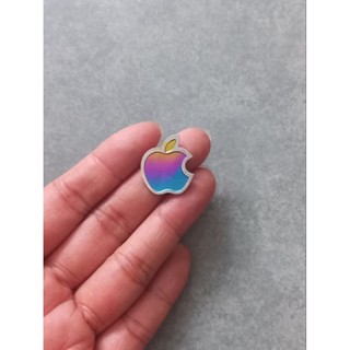 Tem logo titan hình trái táo Iphone có sẵn keo dán trang trí