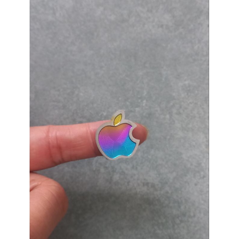 Tem logo titan hình trái táo Iphone có sẵn keo dán trang trí