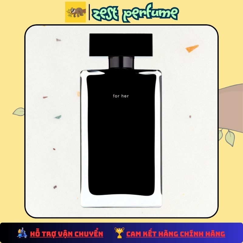 [Mẫu thử][10ml] Nước hoa nữ Nαɾƈιʂσ for her EDT (Nar đen)