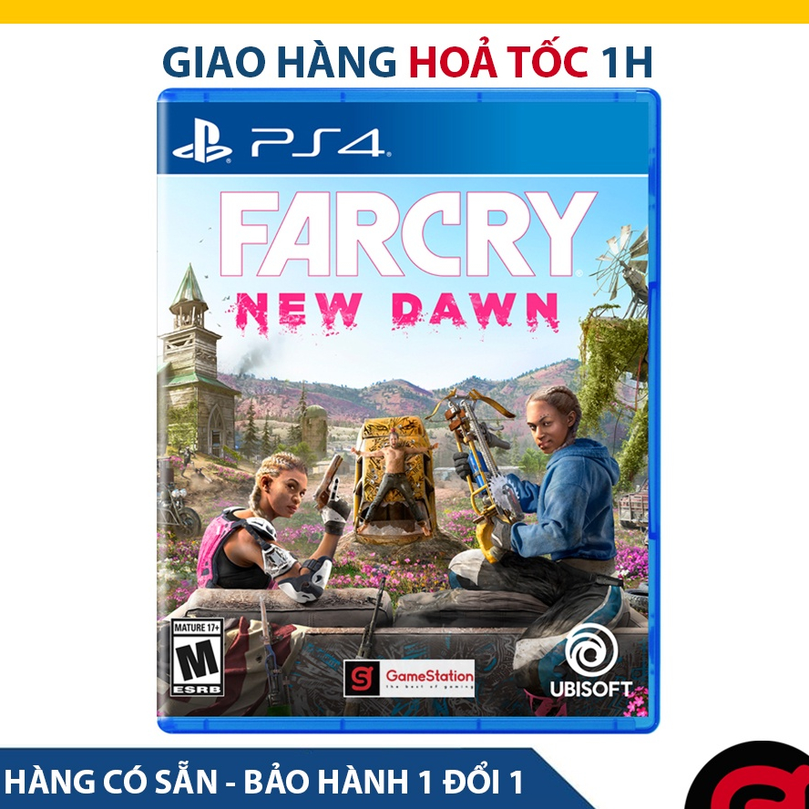 [Freeship toàn quốc từ 50k] Đĩa Game PS4: Far Cry New Dawn - hệ EU