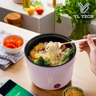 Ca nấu mì mini đa năng  - Nồi nấu mì dành cho 1 người 1.8 lit tiện lợi cho học sinh sinh viên (màu ngẫu nhiên)