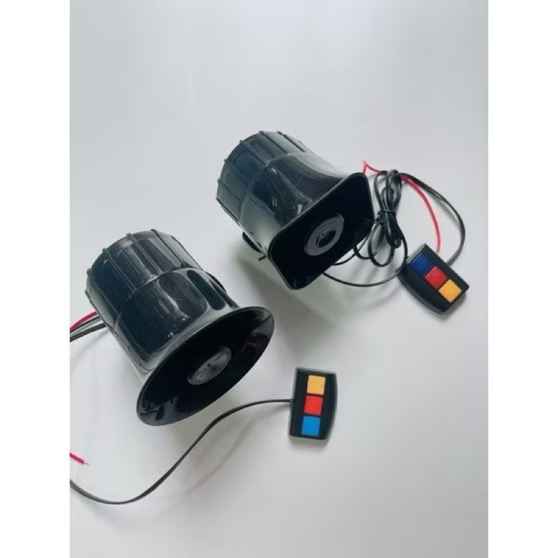 Kèn hú báo động 3 tiếng có nút chỉnh 3 chức năng gồm tiếng ọc ọc, 113 114