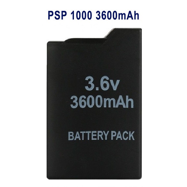 PIN MÁY GAME PSP 1000 3600mAh, DÀNH CHO MÁY PSP 1000